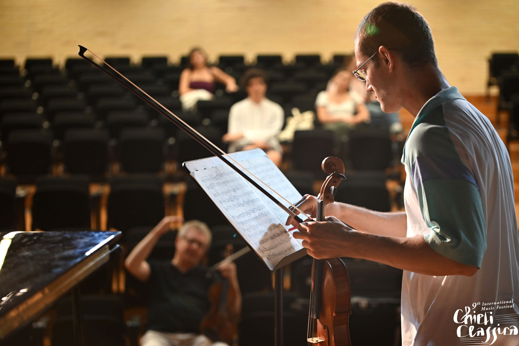 Masterclasses with Maestros Pavel Berman and Zvi Carmeli Continue at Chieti Classica